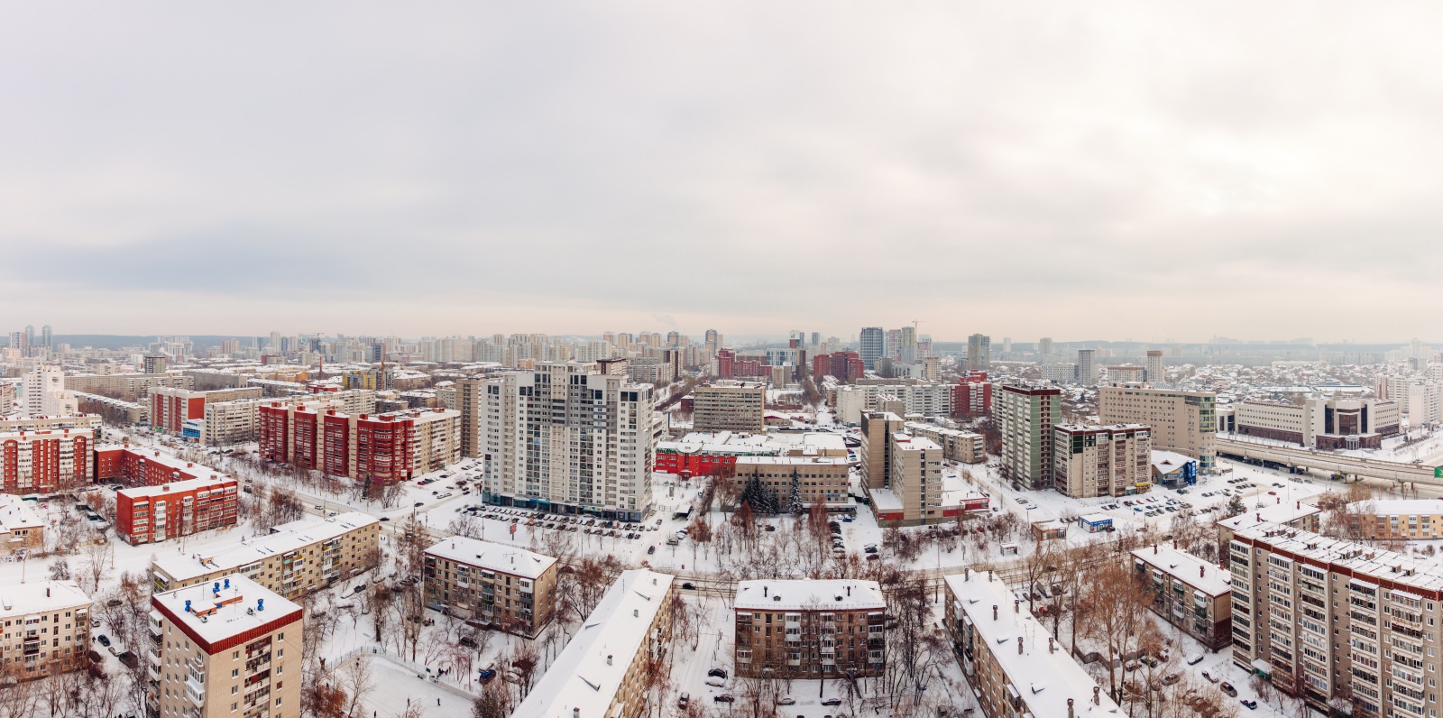 Видовая 1-к. квартира, 45 м², Большакова 147